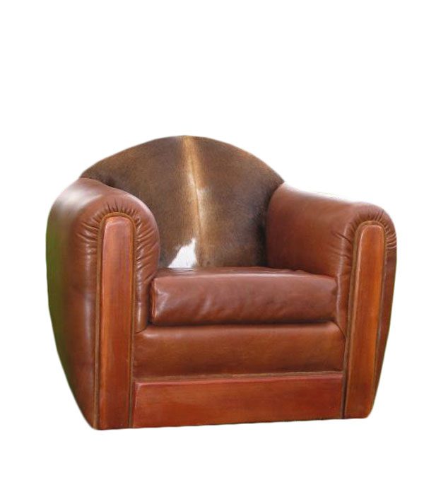 Leather, Cowhide and Mesquite Arm Chair, Fully Customizable | Western furniture and decor from RusticArtistry.com