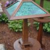 Mission craftsman arts and crafts mica lamp
