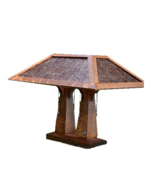 Holland Mission Double Table Lamp | Rustic Chic Furniture and Decor from Rustic Artistry