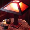 Mission Craftsman Arts & Crafts lamp