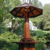 mission craftsman arts and crafts mica lamp