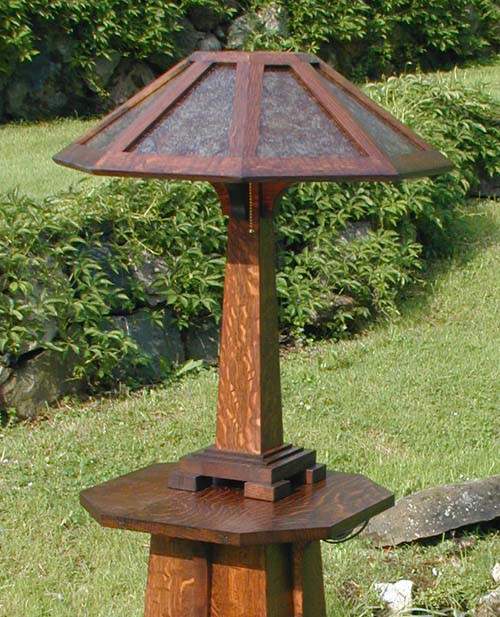 Craftsman Table Lamp Mission Style, How To Make Mission Style Lamps And Shades