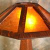 mission craftsman arts and crafts mica lamp