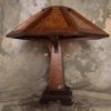 mission craftsman arts and crafts mica lamp