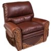 The Ultimate Recliner | Western Leather Cowhide Recliner - Image 9