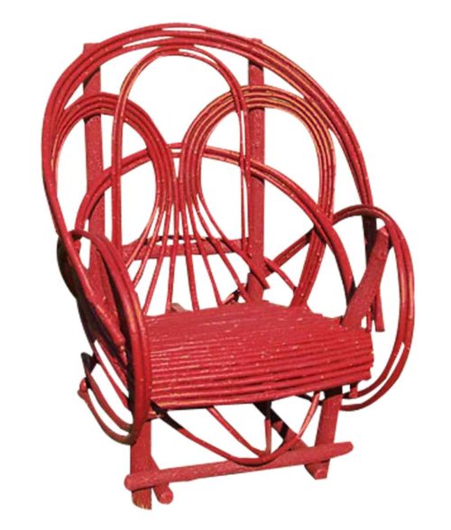 Willow Arm Chair can be painted any color | Rustic Home Decor from RusticArtistry.com