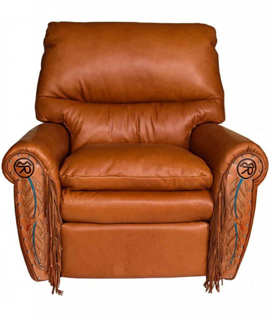 The Ultimate Recliner Fully Customizable in Many Leather Colors