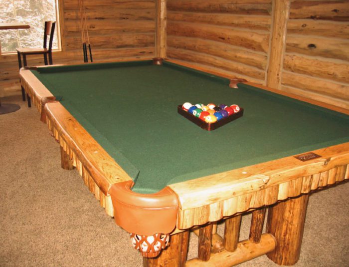 Pool Tables and Game Tables | Furniture and Decor for the Rustic Chic Home by RusticArtistry.com