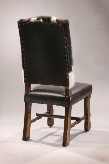Western Cowhide And Leather Dining Chairs Bar Stools Counter