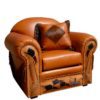 Buffalo Run Western Leather Chair