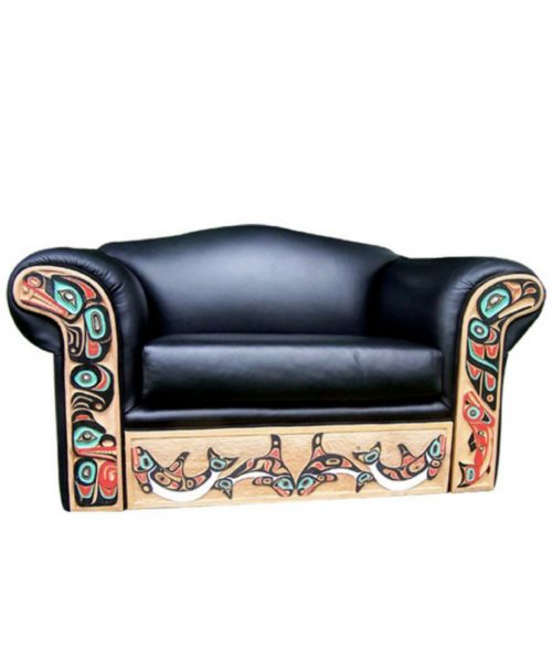 Tribal Leather Chair