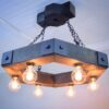 hexagon bulbs on