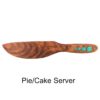 Wood Utensils with Turquoise Inlay - Image 6