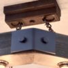 Wood Beam Octagon Chandelier with Edison Bulbs - Image 4