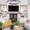 Wood Beam Octagon Chandelier with Edison Bulbs - Image 2