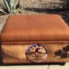 Leather Storage Ottoman with No-Tip Lift Top - Image 4
