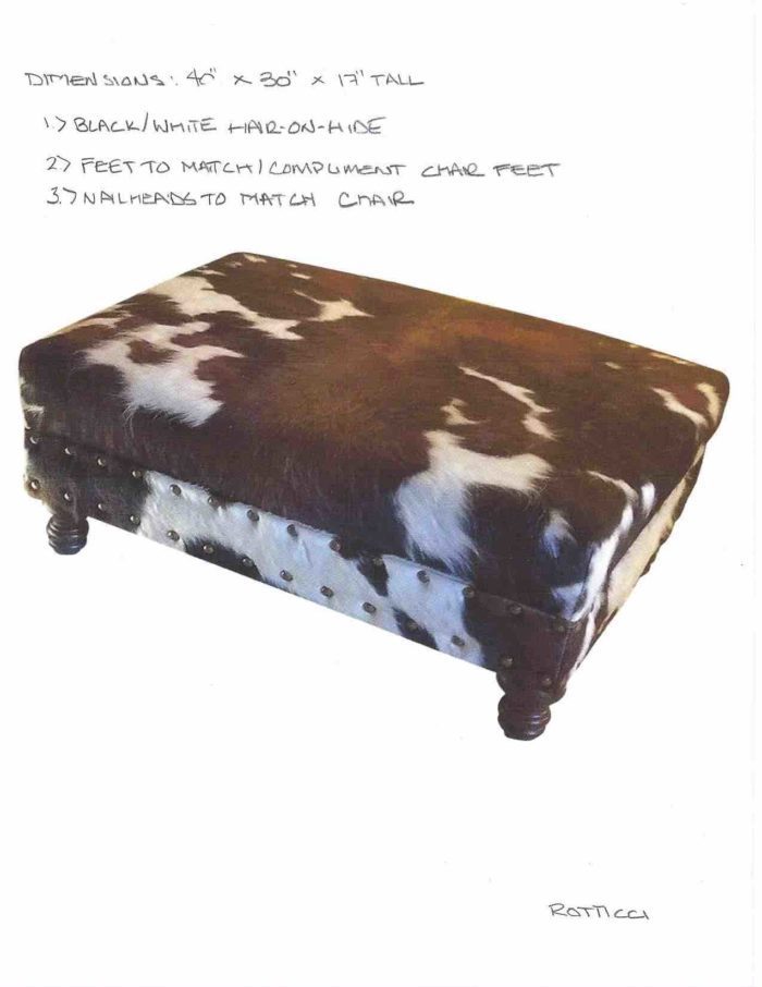 Custom Armchairs and Ottoman for Tom Rotticci - Image 2
