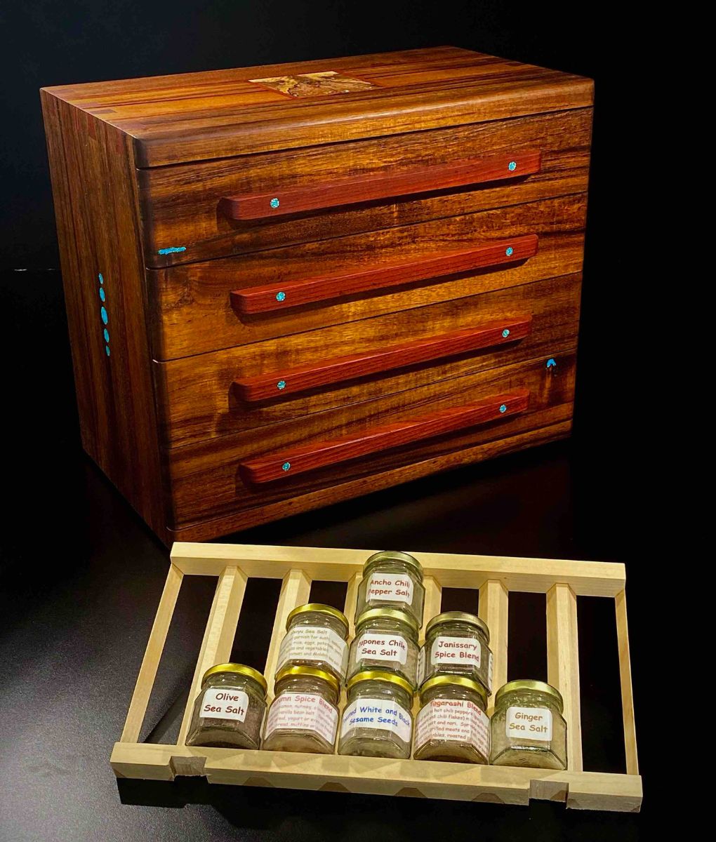spice cabinet and inner shelf