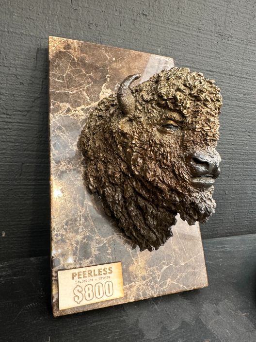 sculpture_peerless bronze bison