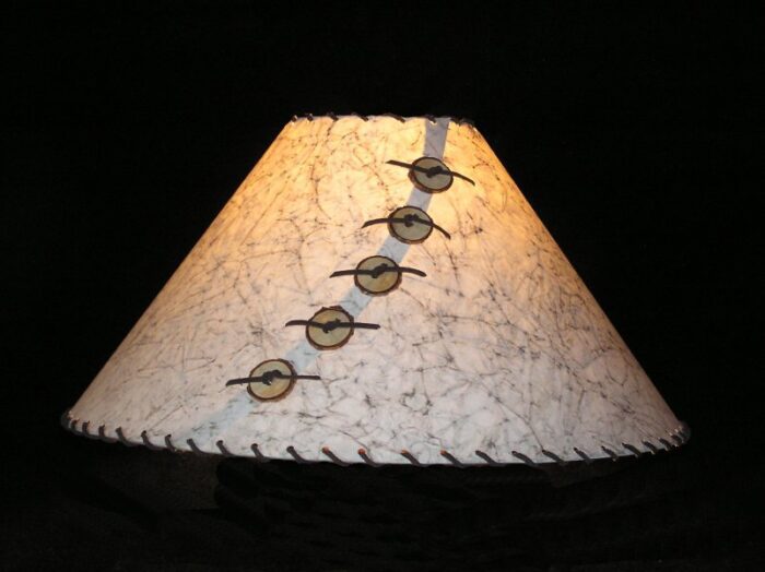 Sand Batik Lamp Shade