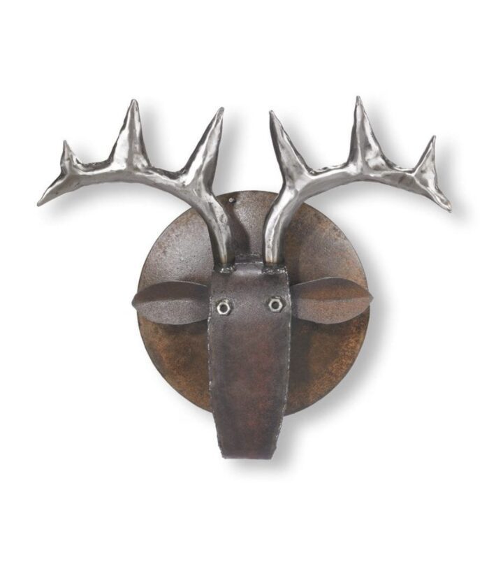 deer metal wall sculpture