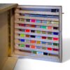 Spool holder for fly tying organizer
