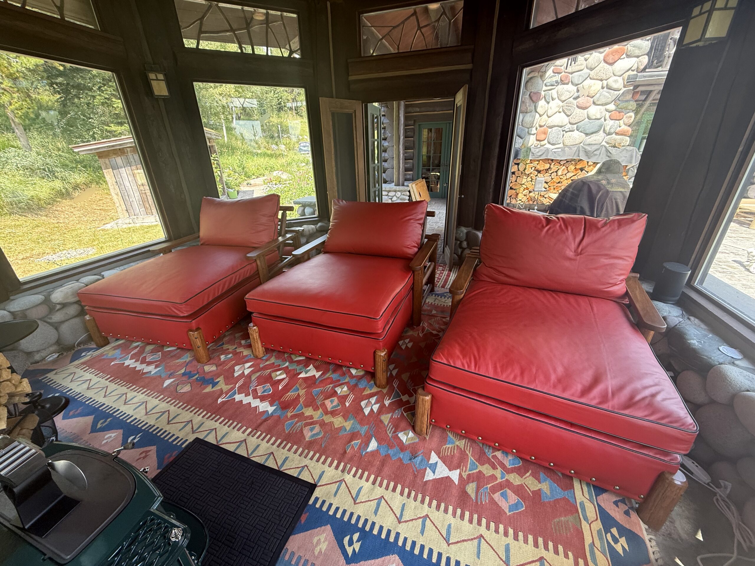Leather Chaise Lounger - Image 4