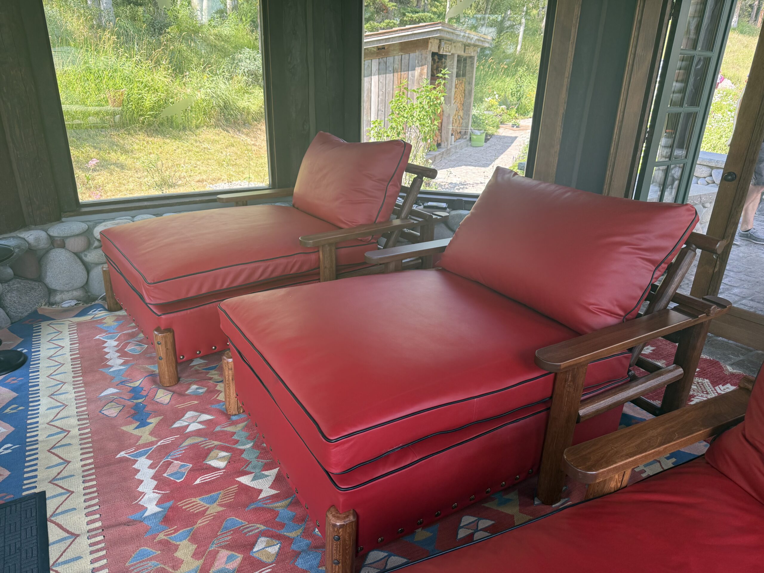 Leather Chaise Lounger - Image 2