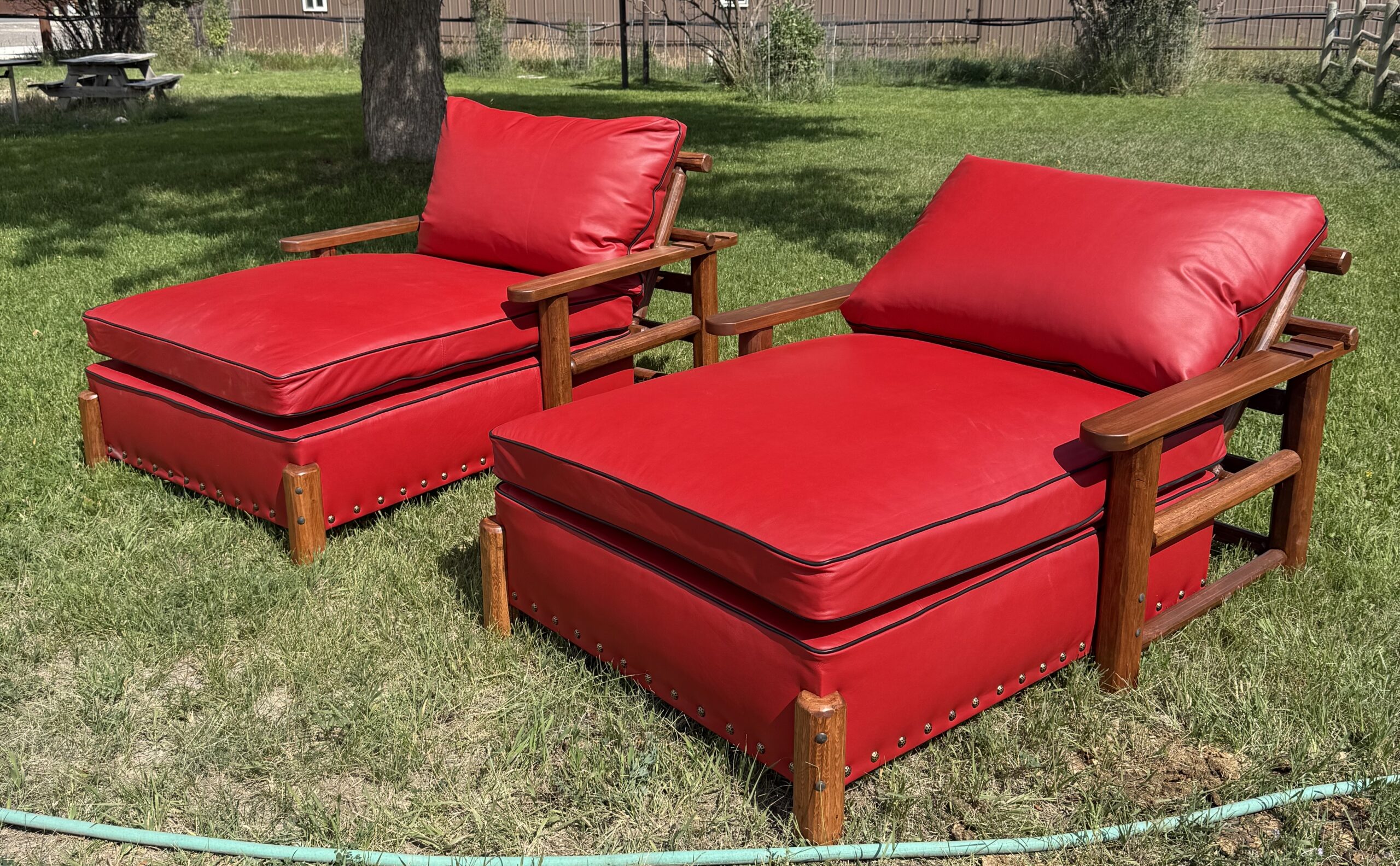 Leather Chaise Lounger - Image 5